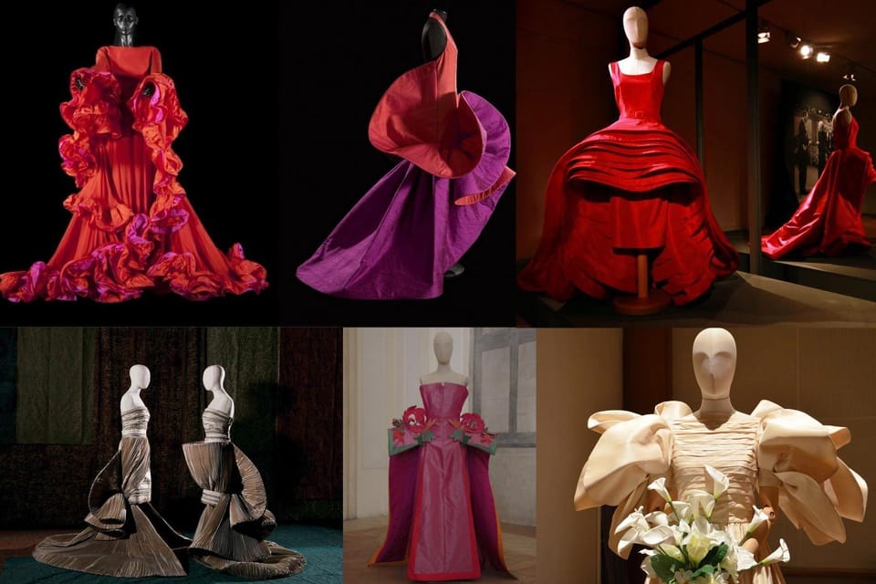 Fashion history walk ending at Gucci Garden