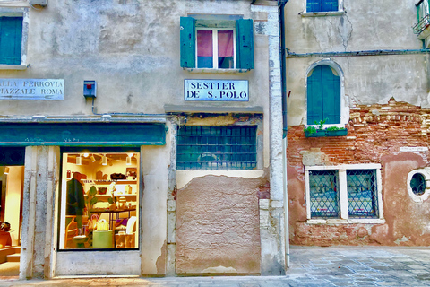 Venise : visite à pied de 2 h de San Polo et du RialtoVenise : visite à pied de 2 h du quartier de San Polo