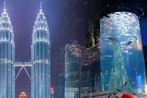 petronas twin towers + aquaria klcc admission ticket