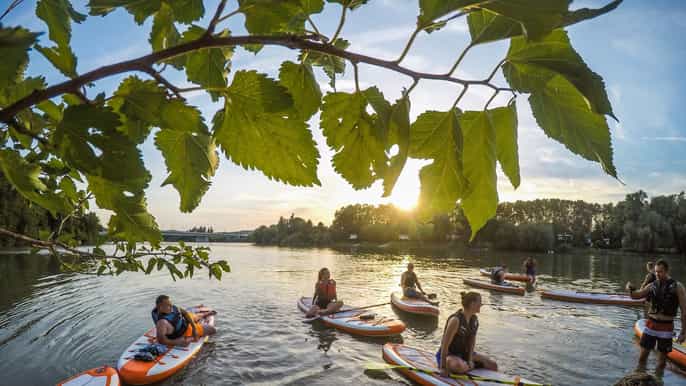 budapest standup paddleboarding tour