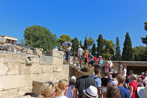 Héraklion, Knossos et civilisation minoennePrise en charge à Georgioupolis