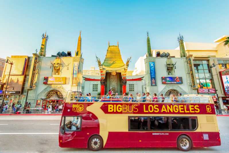 LA : visite guidée à bord du Big Bus Hop-on Hop-off Open-Top