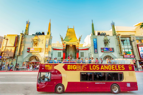 Los Angeles: Hop-on Hop-off Sightseeing Tour by Open-top Bus2-Day Ticket, TCL Chinese Theater, &amp; Celebrity Homes Tour