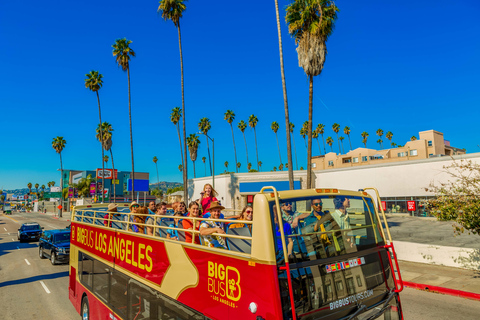 Los Angeles: Hop-on Hop-off Sightseeing Tour by Open-top Bus2-Day Ticket, TCL Chinese Theater, &amp; Celebrity Homes Tour