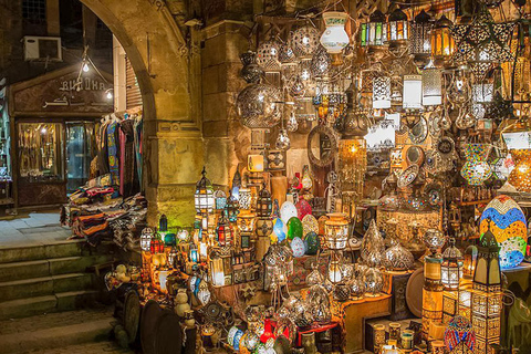 Cairo: Best Kept Secrets Night Tour Tour with Shared Transfers and Guide