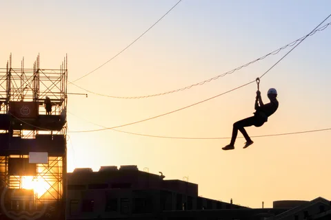 Vieux-Port de Montréal : Billet de zipline urbaine