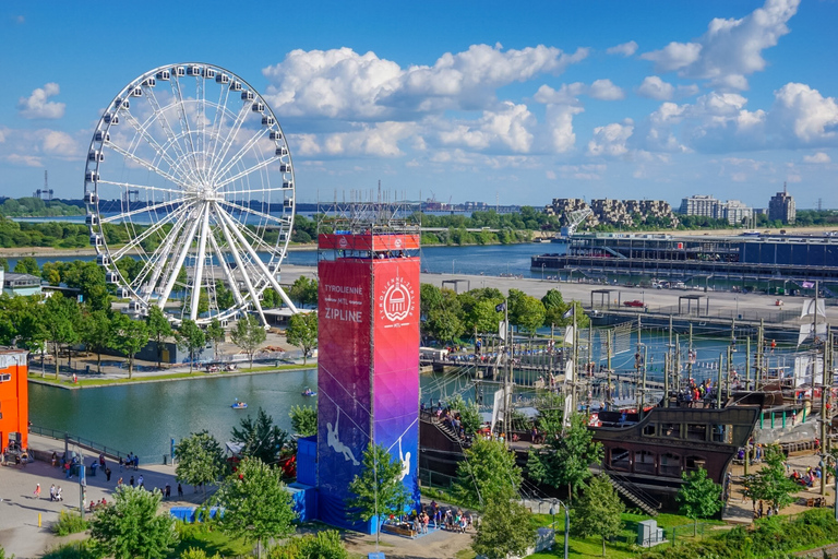 Oude haven van Montreal: Urban Zipline TicketMontreal oude haven: ticket voor stedelijke zipline