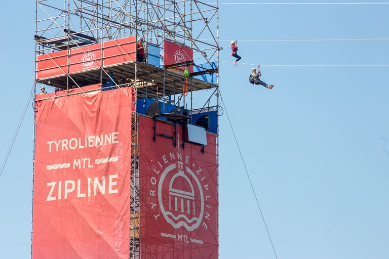 Stary Port w Montrealu: Bilet na miejską tyrolkęStary port w Montrealu: miejski bilet na tyrolkę