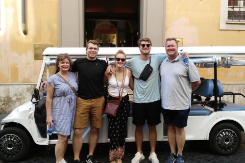 Rzym: Wycieczka po małych wózkach golfowych w małej grupie