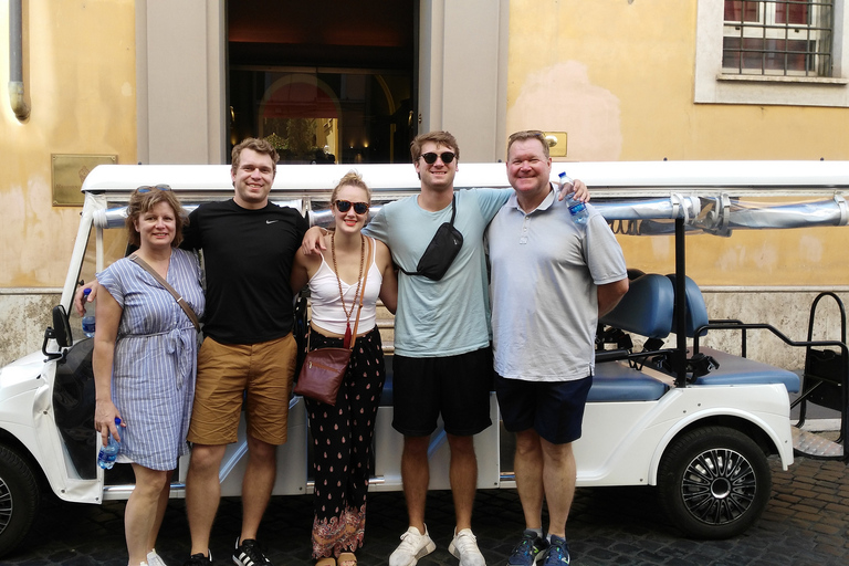 Rome: Small Group Golf Cart Highlights Tour