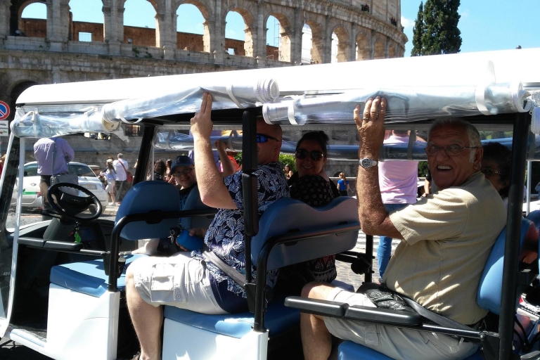 Rzym: Wycieczka po małych wózkach golfowych w małej grupie