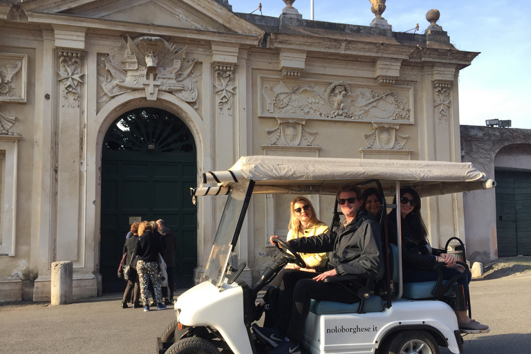 Rome: Small Group Golf Cart Highlights Tour