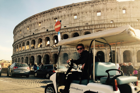 Rome: Small Group Golf Cart Highlights Tour