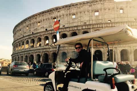 Roma: Tour dos destaques do carrinho de golfe para grupos pequenos