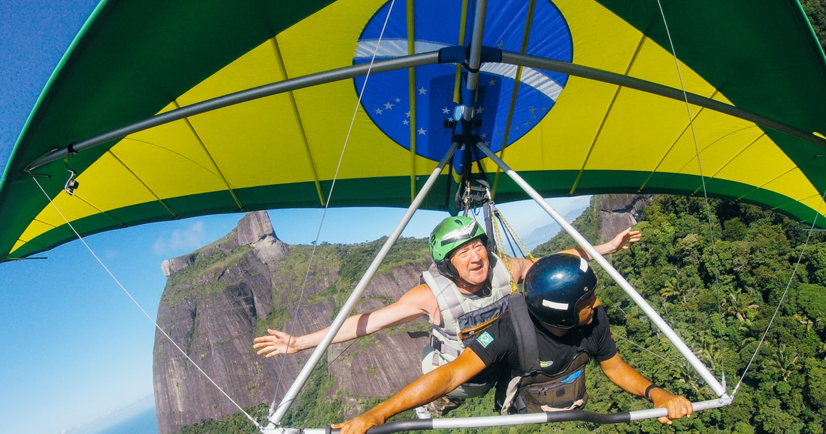 Rio de Janeiro: Hang Gliding Tandem Flight | GetYourGuide