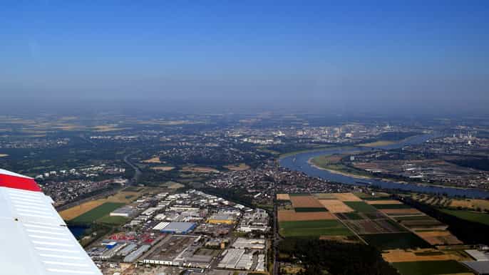 dusseldorf vuelo turístico privado de 1 hora