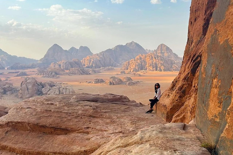 Wadi Rum: 2-Day Desert Tour with Camp Stay & Meals & Hiking