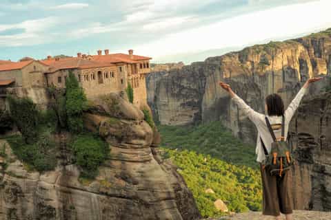 From Athens: Full-Day Rail Tour to Meteora