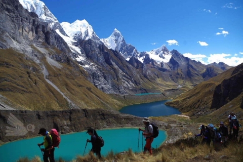 From Ancash: Trekking route 3 lagoons full day