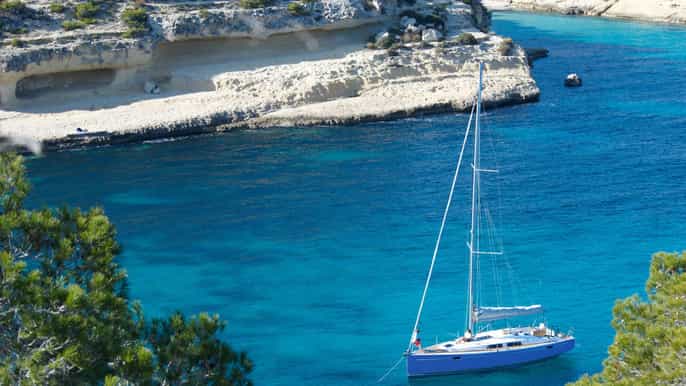 limenaria port sailing cruise with lunch