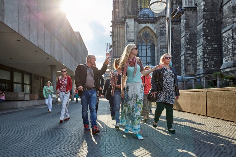 Cologne: visite guidée des points saillants avec un local