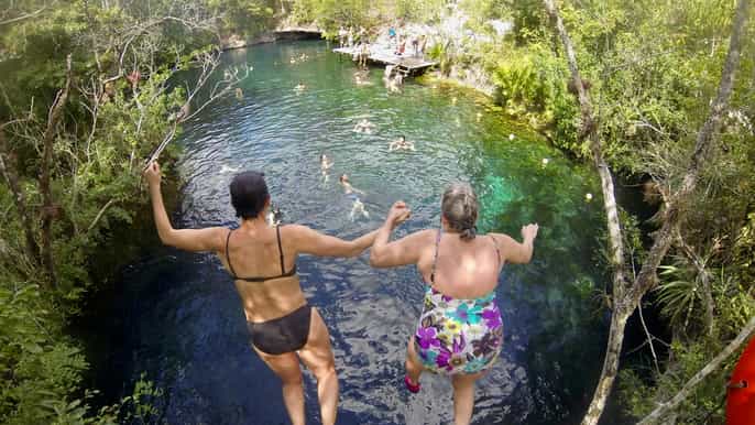 from tulum fourcenote adventure