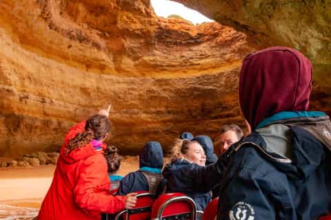 From Albufeira: Benagil Caves Excursion at Boat