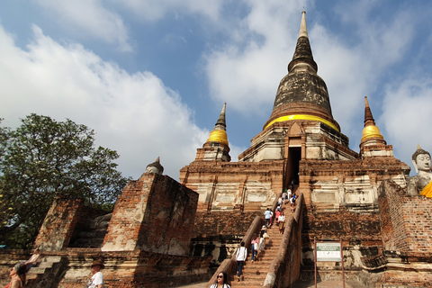 De Bangkok: excursion d'une journée au parc national d'Ayutthaya et Khao YaiParc national d'Ayutthaya et Khao Yai: visite privée