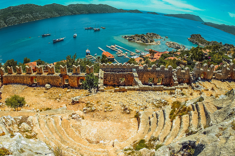 Depuis Demre : excursion en bateau d'une journée vers KekovaDepuis Demre : excursion en bateau vers Kekova