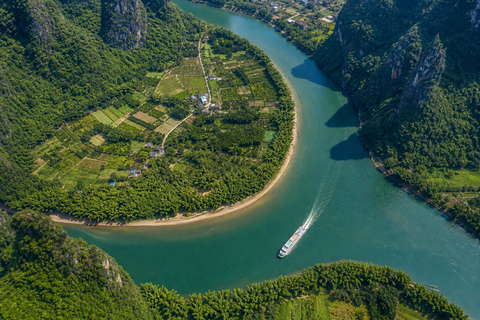 Guilin: Li River Cruise to Yangshuo | 3-5 Star Options From Yangshuo to Yangdi: Li River 3-Star Cruise