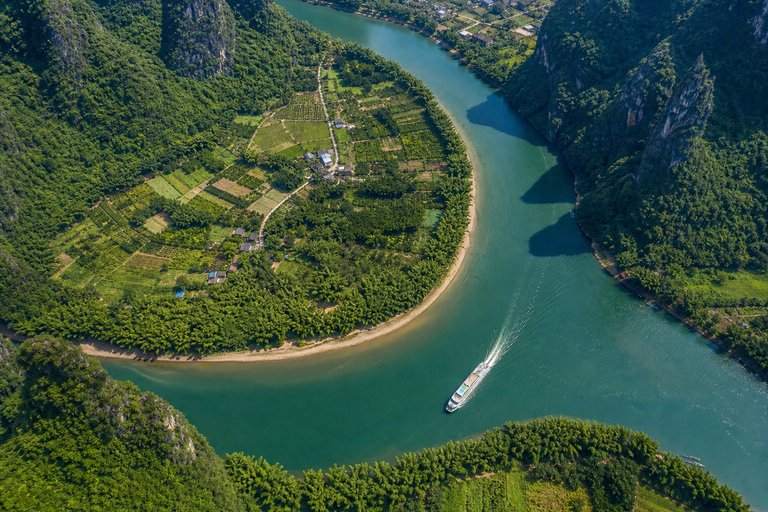 Guilin: Li River Cruise to Yangshuo | 3-5 Star Options From Yangshuo to Yangdi: Li River 3-Star Cruise