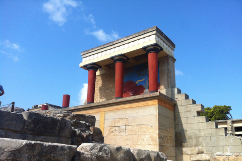 Palácio de Knossos e Museu de Arqueologia | tour privadoHeraklion: Palácio Privado de Knossos e Excursão ao Museu de Arqueologia