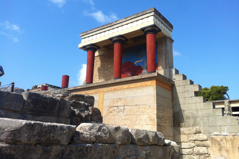 Palácio de Knossos e Museu de Arqueologia | tour privadoHeraklion: Palácio Privado de Knossos e Excursão ao Museu de Arqueologia