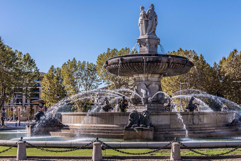 Visite privée d'une journée à Aix en Provence et dégustation de vins