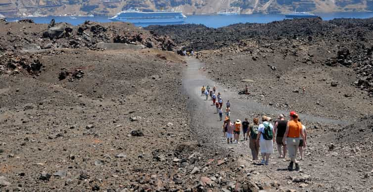 Santorini: Thirassia Islands And Volcano Guided Cruise | GetYourGuide