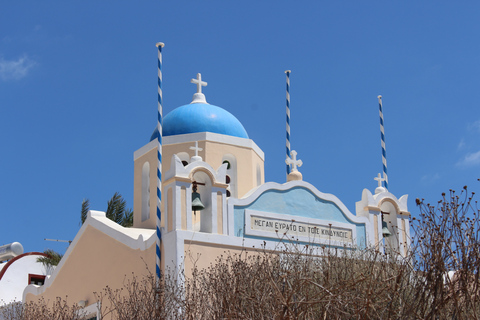 Från Heraklion: Santorini heldagstur med båt