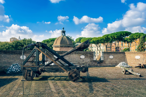 Castel Sant'Angelo - De tombe van Hadrian Privé rondleidingRome: 2 uur durende privétour Castel Sant'Angelo