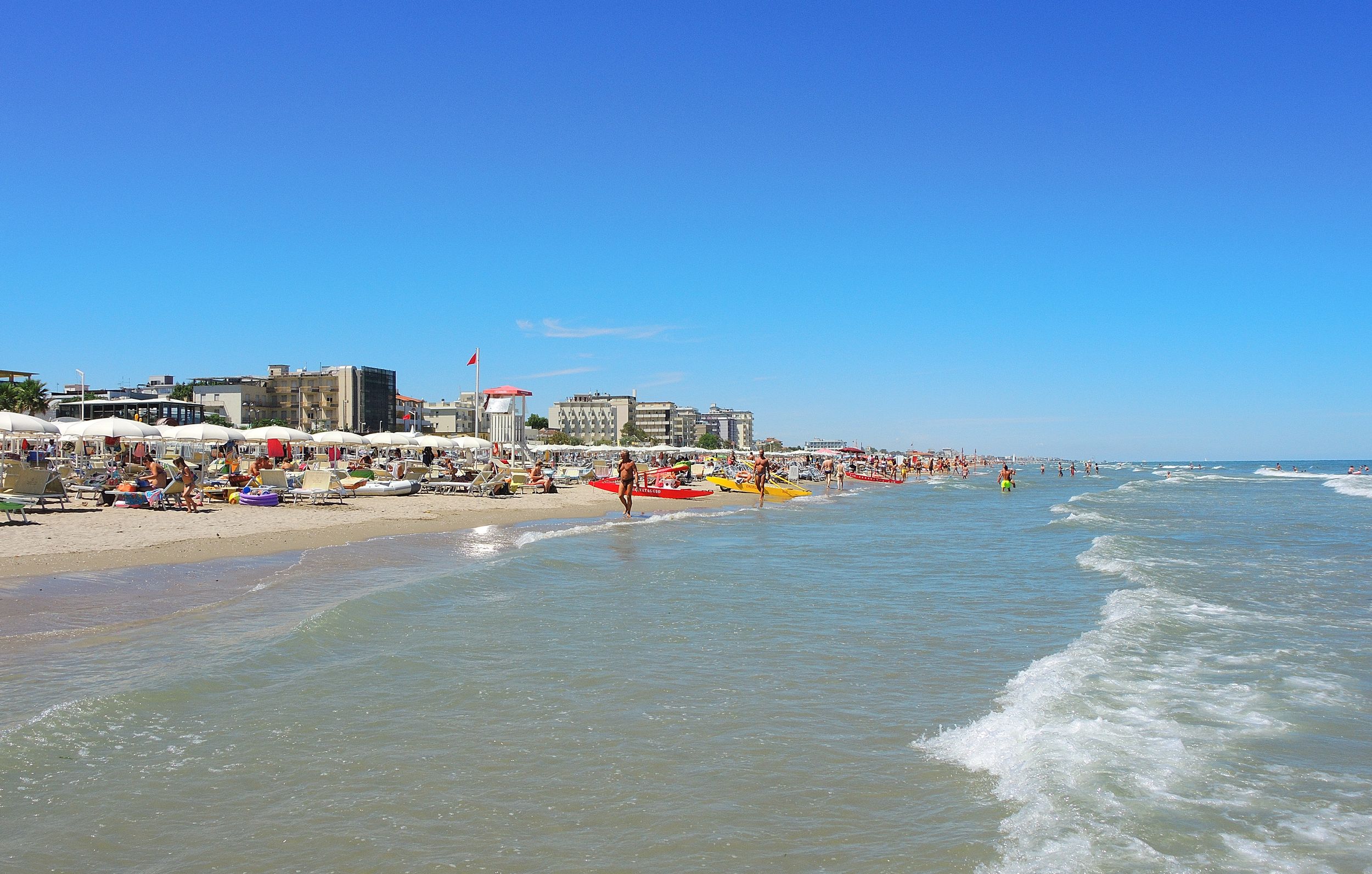 Milano Marittima: Sonnenschirm und Aperitif