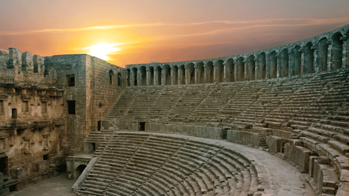 de antalya excursão de dia dos antigos sítios romanos