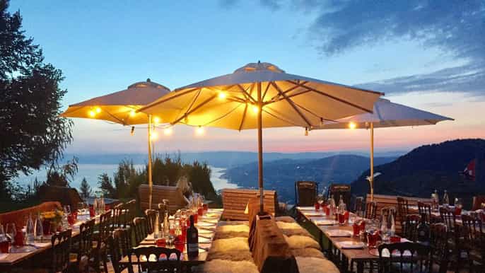 montreux swiss fondue experience with panoramic tour