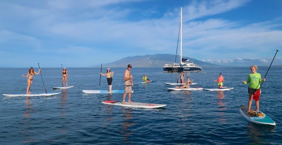 Maui: Beginner Level Private Stand-Up Paddleboard Lesson