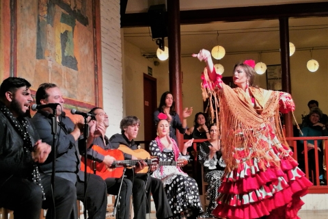 Barcelona: flamencoshow met tapasdinerStandaard Optie: