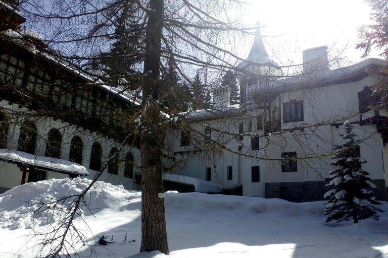 Viagem de 1 dia para o inverno na Montanha RilaViagem de um dia de inverno à montanha de Rila