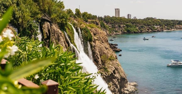 Antalya: Old Town, Düden Falls & Cable Car & Dino Park Visit