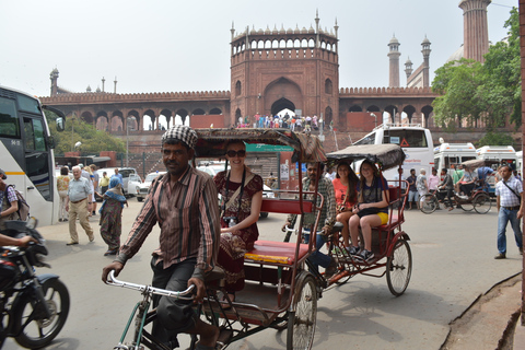 Paseo por el antiguo bazar de Delhi y visita a Haveli