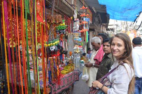 Paseo por el antiguo bazar de Delhi y visita a Haveli