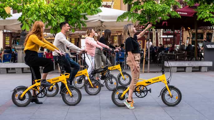 madrid ebike tour with cable car ride and picnic