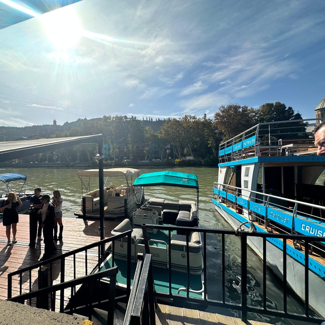 Tbilisi: River Sightseeing Boat Ride with Welcome Drink | GetYourGuide