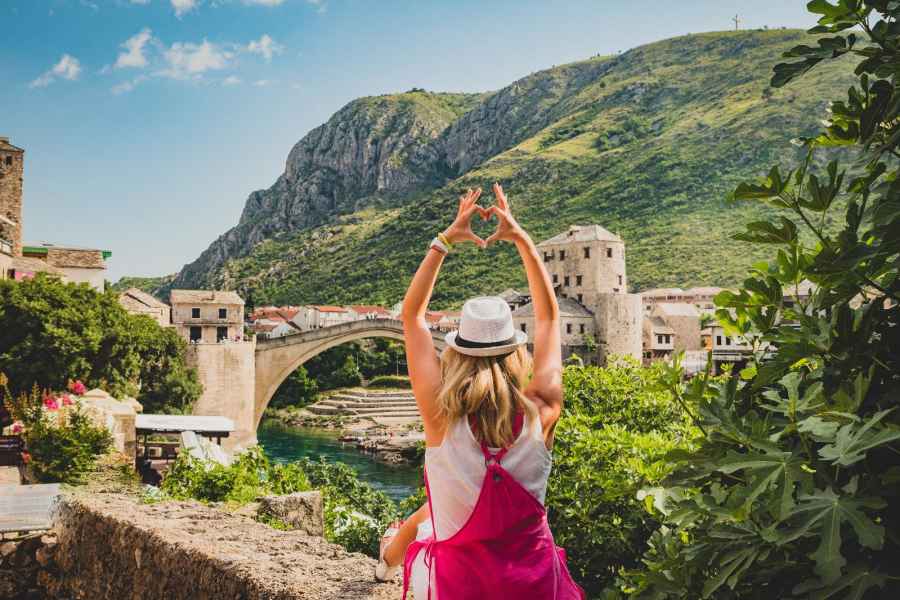 Ab Split: Mostar und Kravica-Wasserfälle – Tagestour