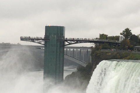 Niagara Falls, USA: Goat Island & Optional Maid of the Mist 3 Waterfalls Guided Tour Only